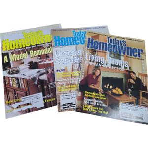 Today's Homeowner Magazines Lot - DIY & Home Improvement